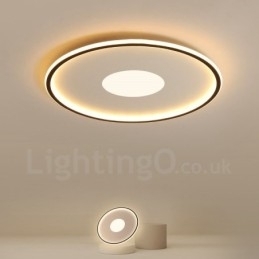 Ultradunne dimbare moderne eigentijdse Scandinavische stijl plafondlampen met afstandsbediening, kunnen ook als wandlamp worden gebruikt