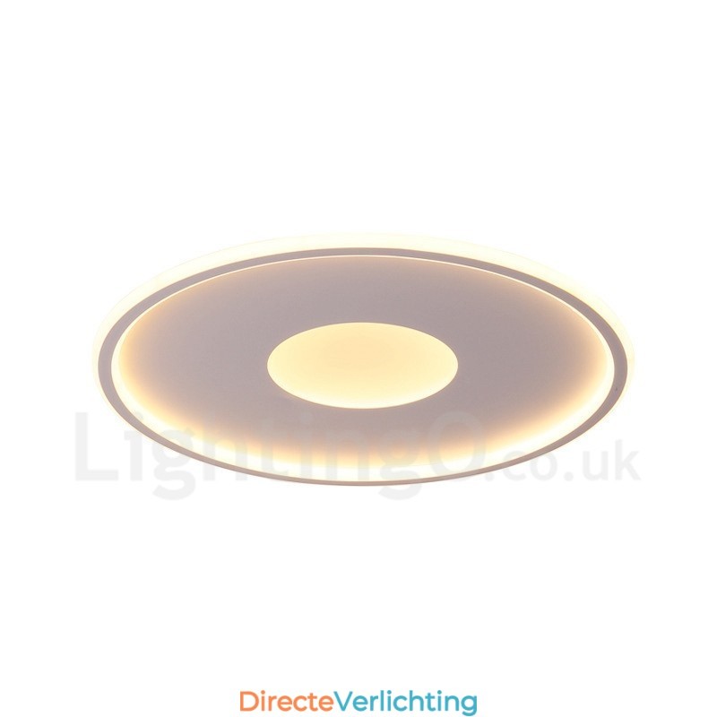 Ultradunne dimbare moderne eigentijdse Scandinavische stijl plafondlampen met afstandsbediening, kunnen ook als wandlamp worden gebruikt
