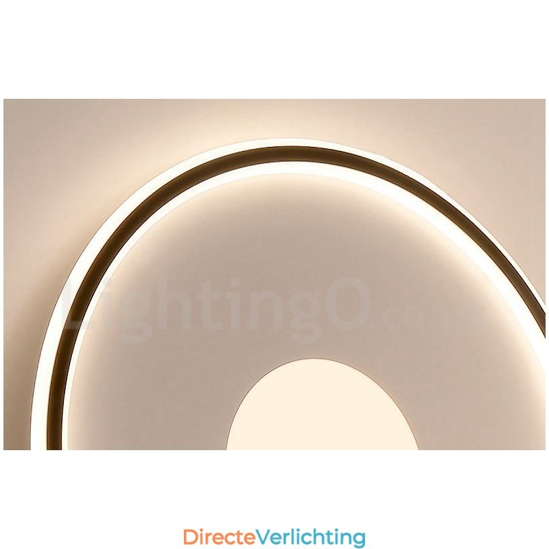 Ultradunne dimbare moderne eigentijdse Scandinavische stijl plafondlampen met afstandsbediening, kunnen ook als wandlamp worden gebruikt