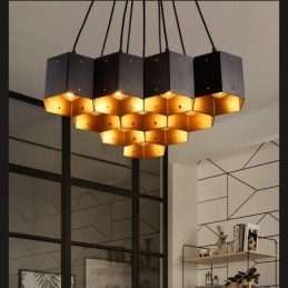 Loft Industriële Stijl Hangende Kroonluchter Licht