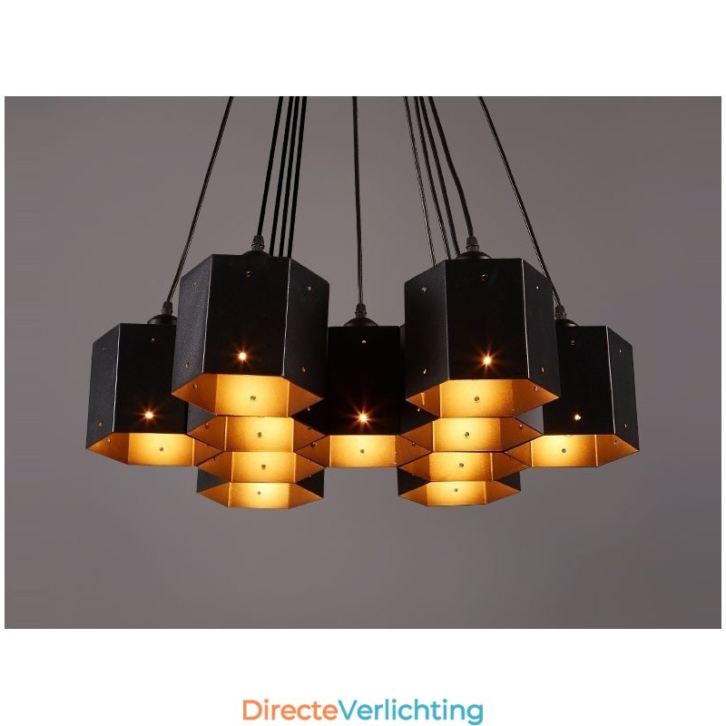 Loft Industriële Stijl Hangende Kroonluchter Licht