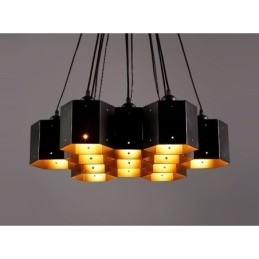 Loft Industriële Stijl Hangende Kroonluchter Licht