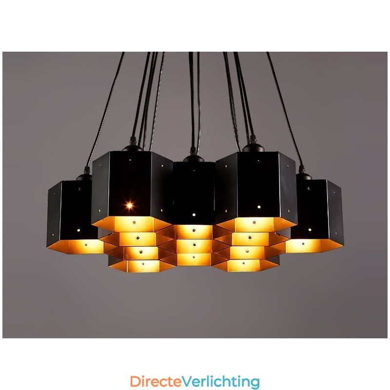 Loft Industriële Stijl Hangende Kroonluchter Licht