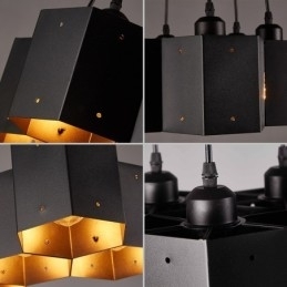 Loft Industriële Stijl Hangende Kroonluchter Licht