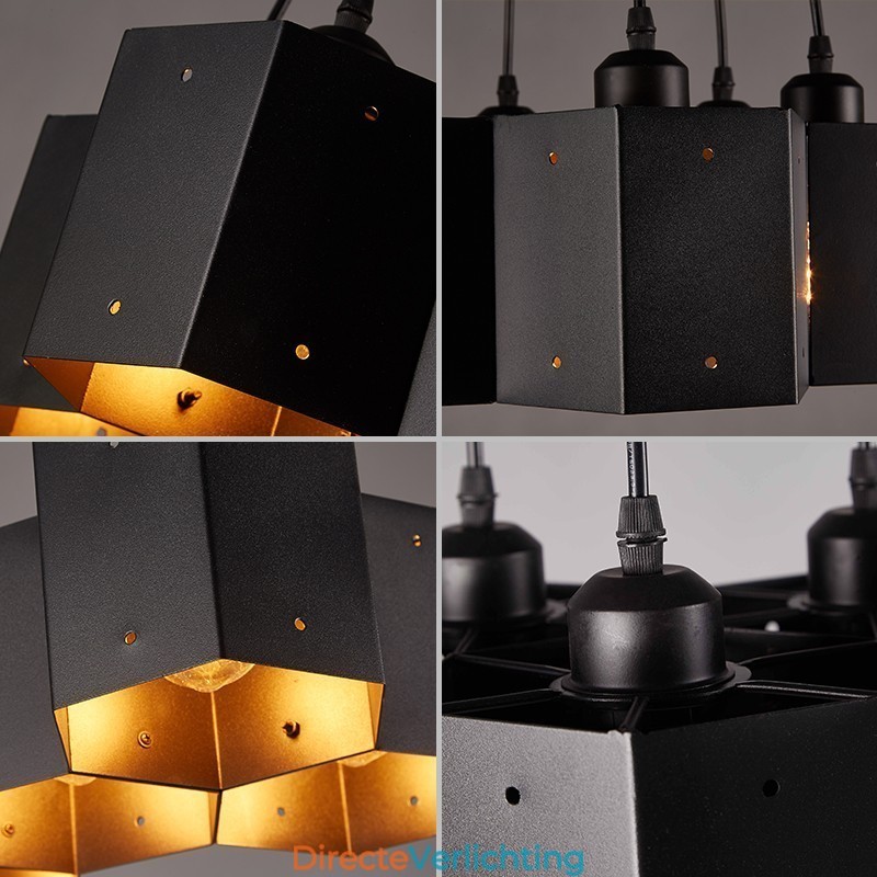 Loft Industriële Stijl Hangende Kroonluchter Licht