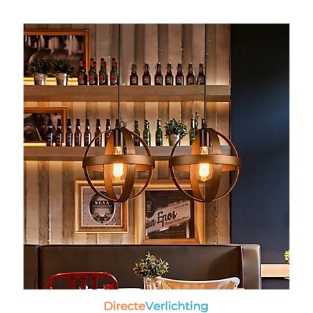 Retro ijzeren lamp moderne minimalistische industriële stijl kroonluchter