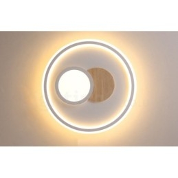 Dimbare moderne, eigentijdse, Scandinavische stijl plafondlampen met afstandsbediening, kunnen ook als wandlamp worden gebruikt