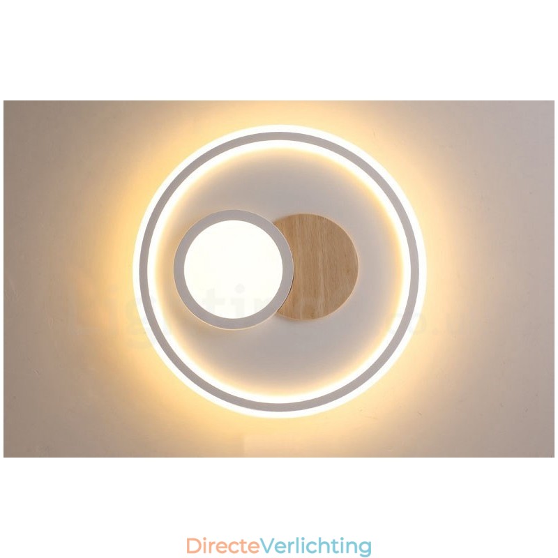 Dimbare moderne, eigentijdse, Scandinavische stijl plafondlampen met afstandsbediening, kunnen ook als wandlamp worden gebruikt