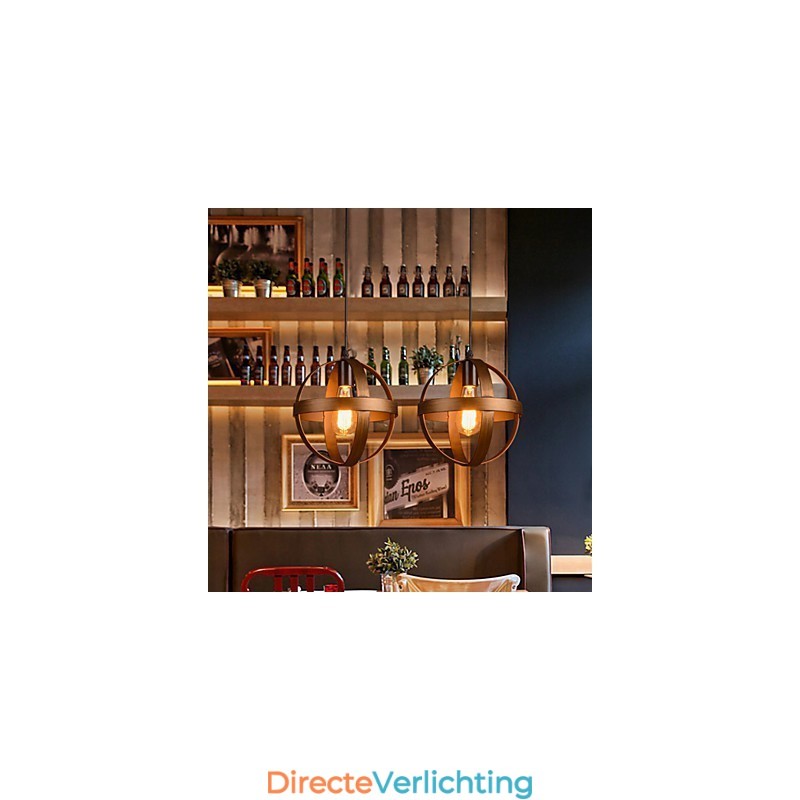 Retro ijzeren lamp moderne minimalistische industriële stijl kroonluchter