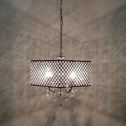 Traditionele klassieke kristallen schilderij metalen kroonluchter