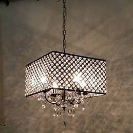 Traditionele klassieke kristallen schilderij metalen kroonluchter