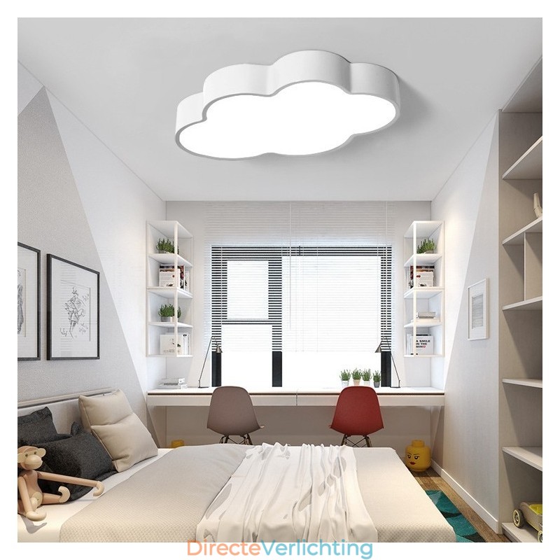 Macaron Multi color Cloud Moderne Scandinavische Stijl Plafondlampen met Acryl Kap