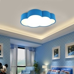 Macaron Multi color Cloud Moderne Scandinavische Stijl Plafondlampen met Acryl Kap