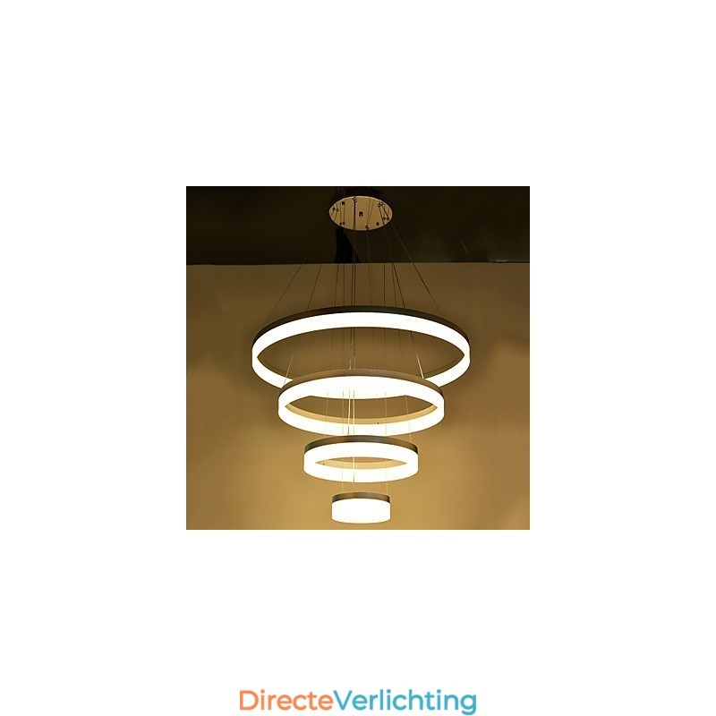 Acryl kroonluchter ring hanglamp verlichtingsarmaturen met