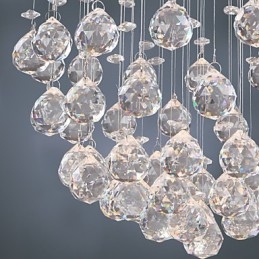 Kroonluchter Luxe Modern Kristal 4 Lichten