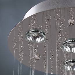 Kroonluchter Luxe Modern Kristal 4 Lichten