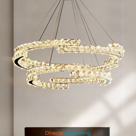 Ronde kristallen hanglamp Luxe K9 kristal binnen plafondarmatuur Ronde kristallen hanglamp Luxe K9 kristal binnen plafondarmatuur
