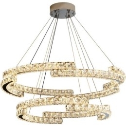 Ronde kristallen hanglamp Luxe K9 kristal binnen plafondarmatuur