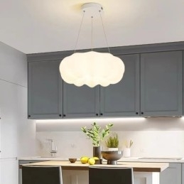 Nordic Modern Creative Pumpkin Dimbare Hanglamp Hanglamp Veranda