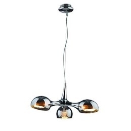3W Plating Glazen Lampenkap Eenvoudige Creatieve Kroonluchter