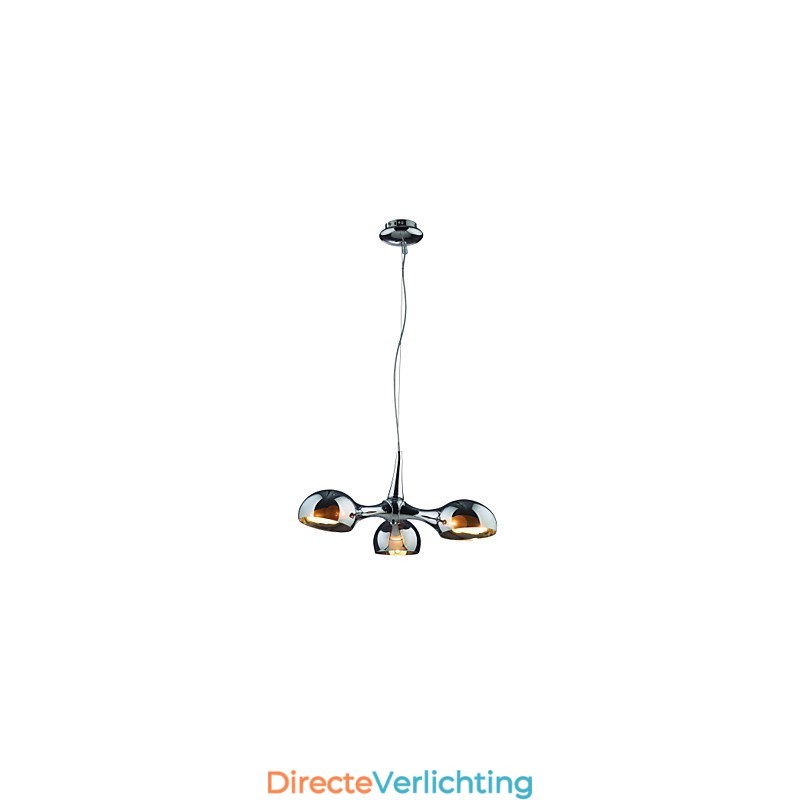 3W Plating Glazen Lampenkap Eenvoudige Creatieve Kroonluchter