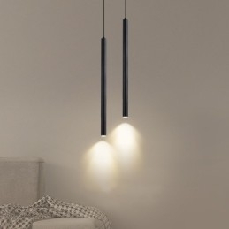 Eenvoudige moderne eigentijdse hanglamp