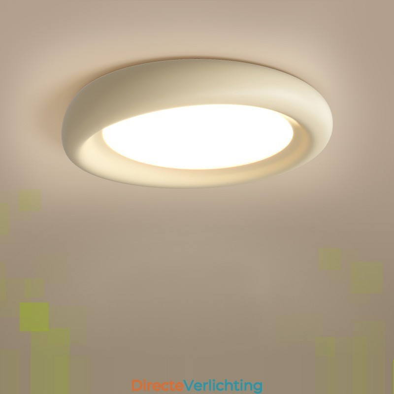 Dimbare ronde full-spectrum oogbescherming, veelkleurige moderne plafondlamp voor binnenverlichting