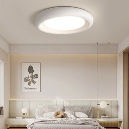 Dimbare ronde full-spectrum oogbescherming, veelkleurige moderne plafondlamp voor binnenverlichting