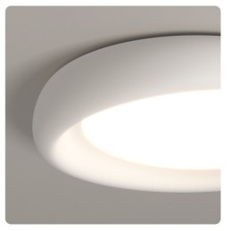 Dimbare ronde full-spectrum oogbescherming, veelkleurige moderne plafondlamp voor binnenverlichting