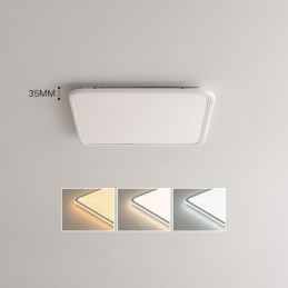 Moderne dimbare vierkante plafondlamp voor binnenverlichting