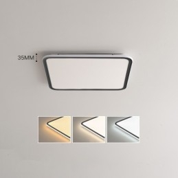 Moderne dimbare vierkante plafondlamp voor binnenverlichting