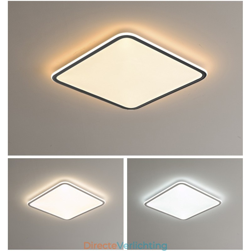 Moderne dimbare vierkante plafondlamp voor binnenverlichting