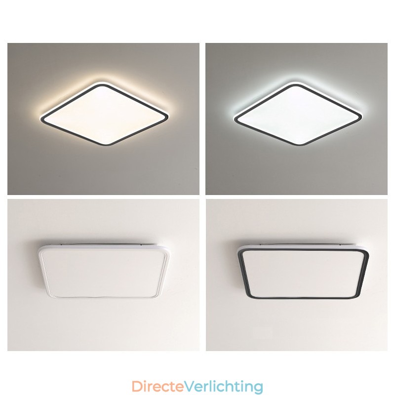 Moderne dimbare vierkante plafondlamp voor binnenverlichting