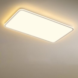 Moderne grote dimbare rechthoekige plafondlamp voor binnenverlichting
