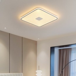 Moderne dimbare vierkante plafondlamp met volledig spectrum oogbescherming