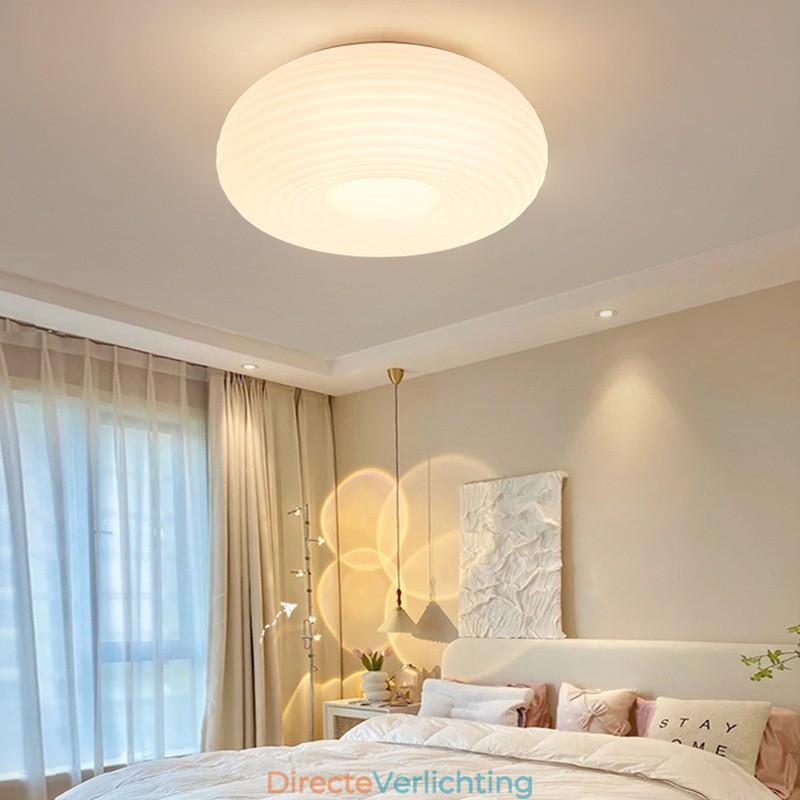Dimbare Full Spectrum Oogbescherming Ronde Moderne Plafondlamp