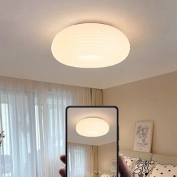 Dimbare Full Spectrum Oogbescherming Ronde Moderne Plafondlamp
