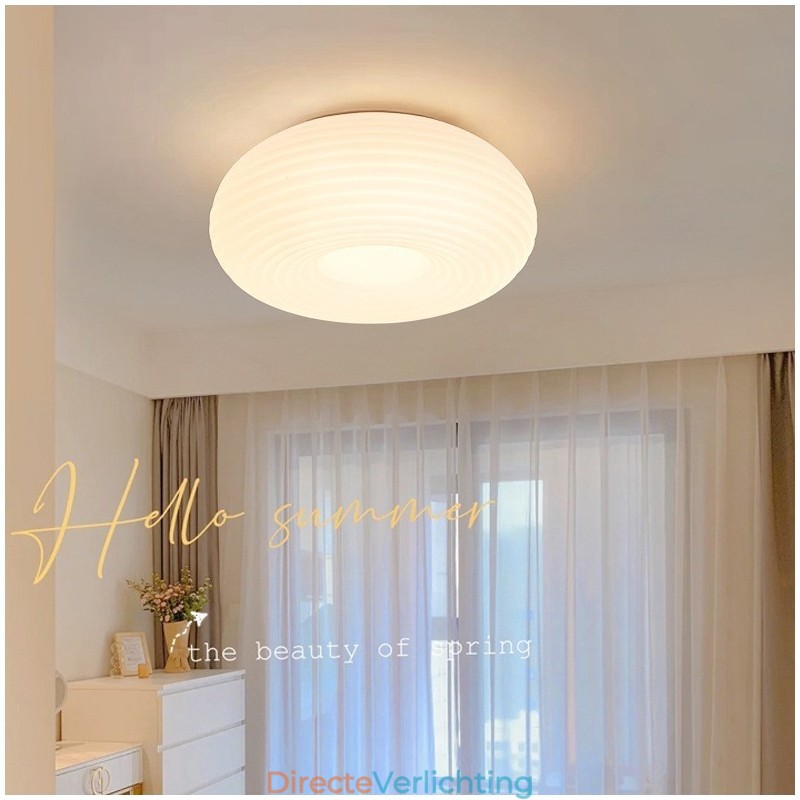 Dimbare Full Spectrum Oogbescherming Ronde Moderne Plafondlamp
