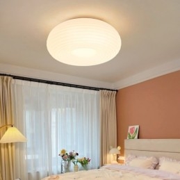 Dimbare Full Spectrum Oogbescherming Ronde Moderne Plafondlamp