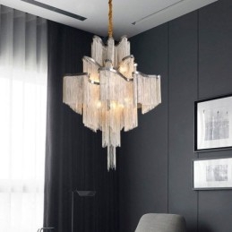 Kwastjes Extra Grote Maat Kroonluchter Design Plafond Hanglamp