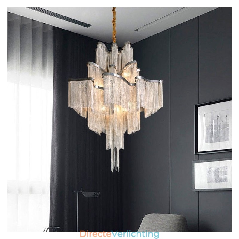 Kwastjes Extra Grote Maat Kroonluchter Design Plafond Hanglamp