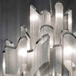 Kwastjes Extra Grote Maat Kroonluchter Design Plafond Hanglamp