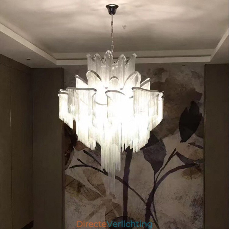 Kwastjes Extra Grote Maat Kroonluchter Design Plafond Hanglamp