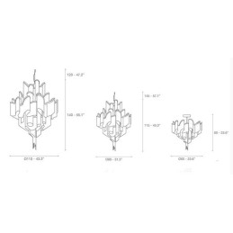 Kwastjes Extra Grote Maat Kroonluchter Design Plafond Hanglamp