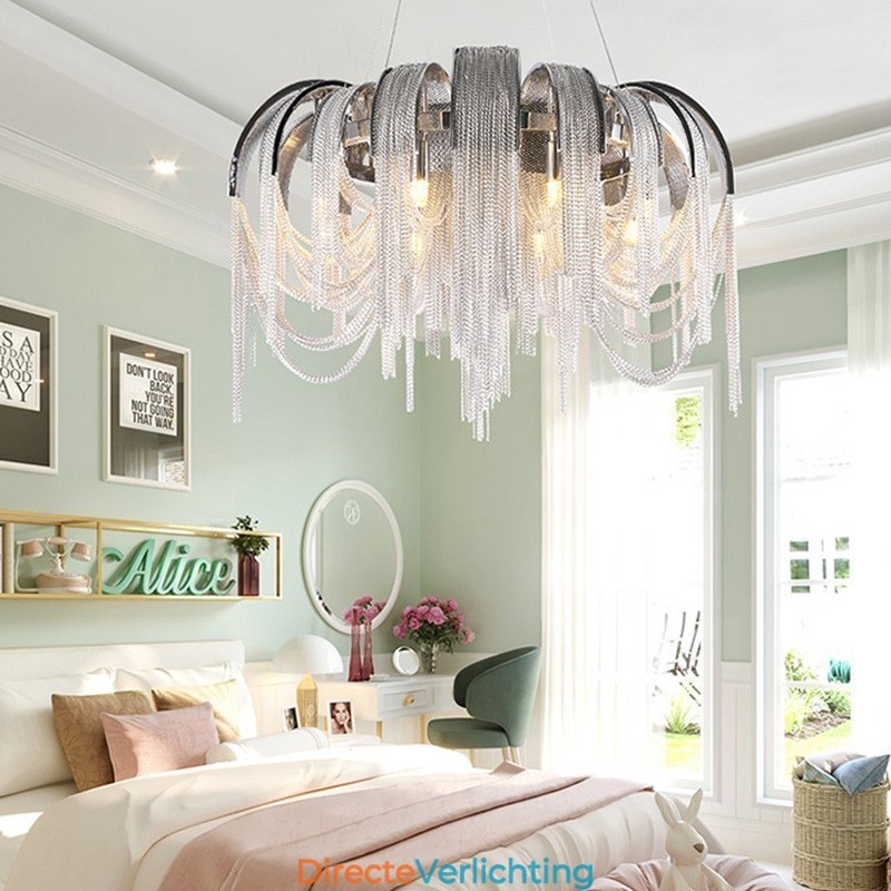 Kwastjes Extra Grote Maat Kroonluchter Design Plafond Hanglamp