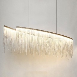 Kwastjes Extra Grote Design Plafond Hanglamp Eiland