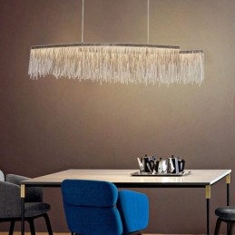 Kwastjes Extra Grote Design Plafond Hanglamp Eiland