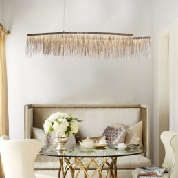Kwastjes Extra Grote Design Plafond Hanglamp Eiland