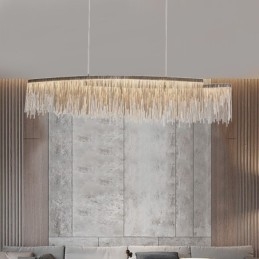 Kwastjes Extra Grote Design Plafond Hanglamp Eiland