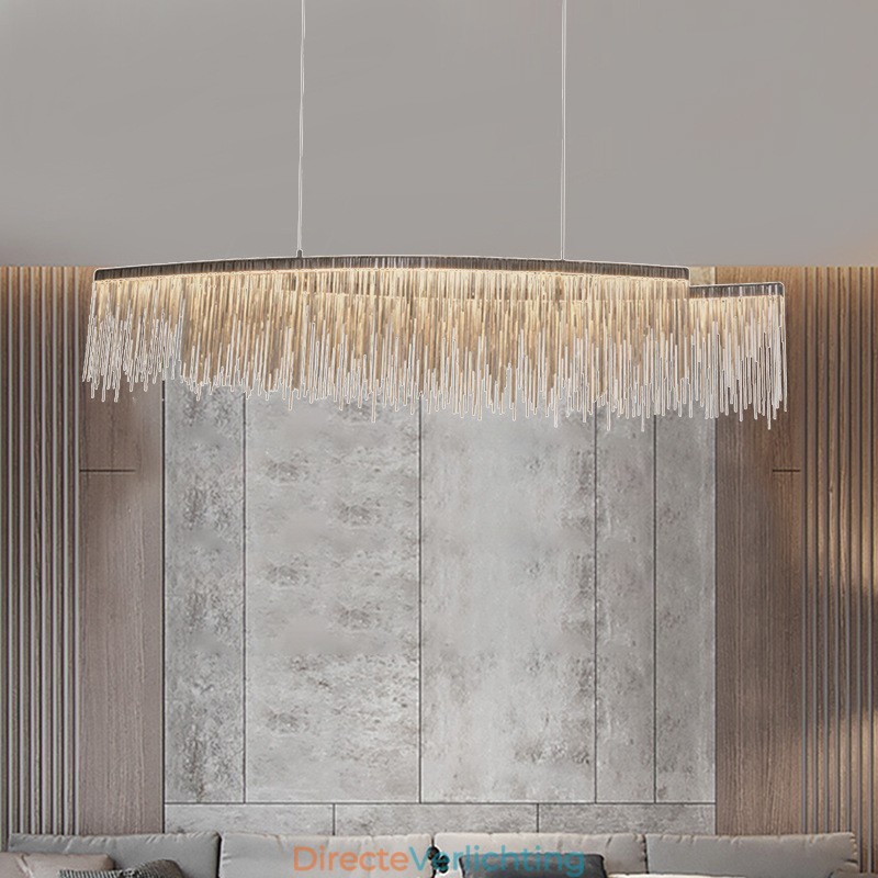 Kwastjes Extra Grote Design Plafond Hanglamp Eiland